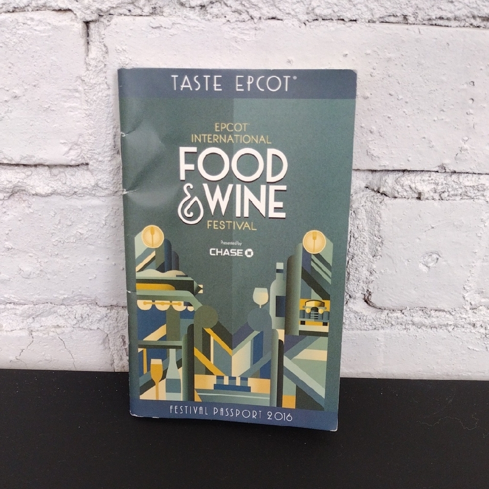 2016 Epcot Food & Wine Festival Passport